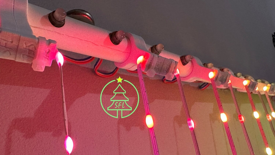 STL File - 1/2" PVC Seed Pixel Pipe Matrix