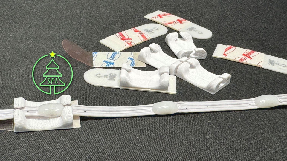 STL File - Seed Pixel Command Clips