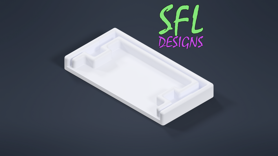 STL File - NON Painted Puck Track Blank End Cap