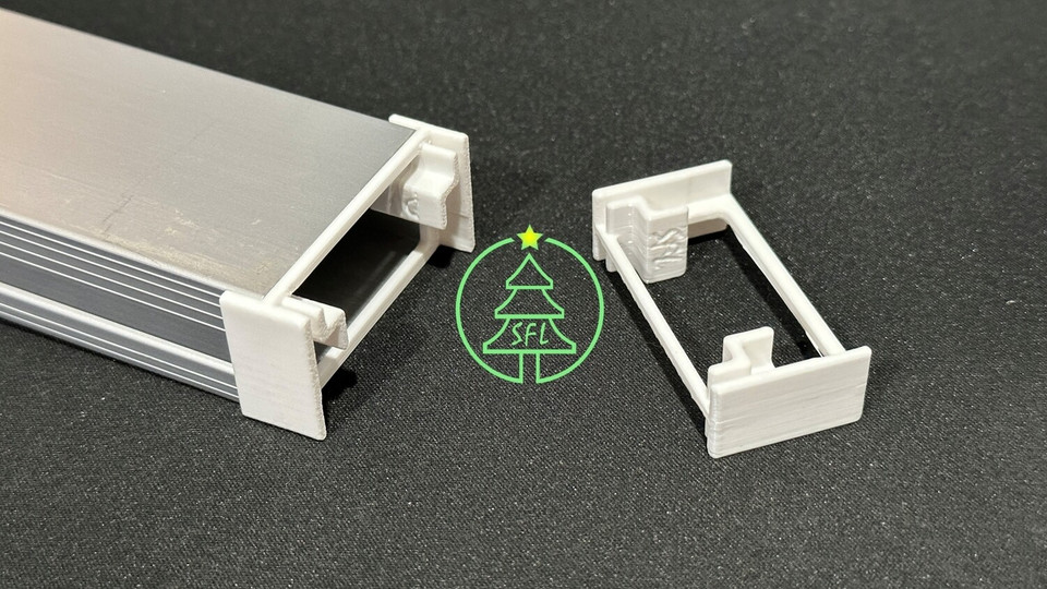 STL File - Painted Puck Track Middle Joiner
