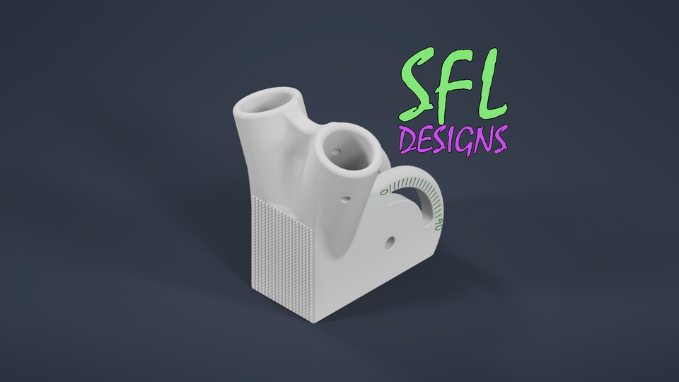 STL File - 3/4" PVC Roof Prop Mount