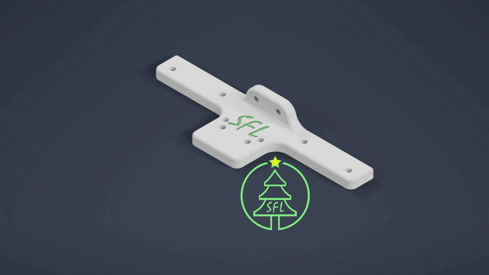 STL File - Outdoor P5 Panel Tee Bracket - Top and Bottom