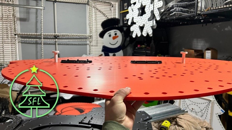 STL File - Single Zip Tie Coro Backer Plate