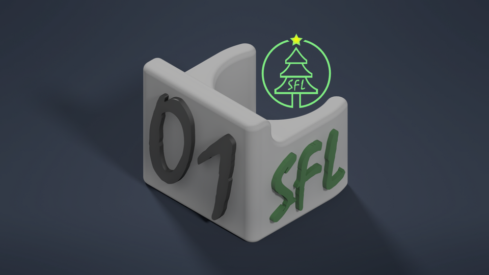 STL File - Ray Wu - Pigtail Numbering Clips