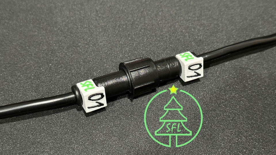 STL File - X-Connect - Pigtail Numbering Clips
