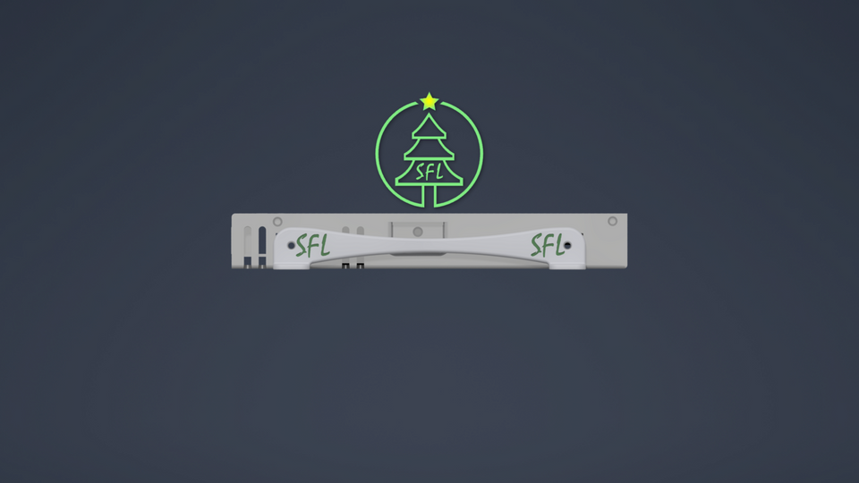 STL File - Single LRS-350 Power Supply Mounting Bracket