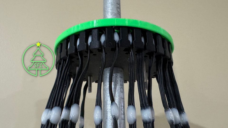 STL File - 25mm PVC Mini Me Seed Pixel Tree Topper