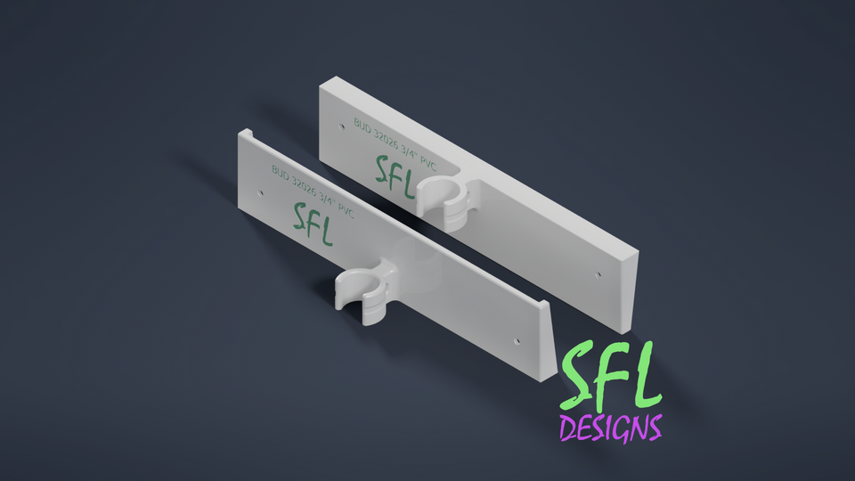 STL File - Budbox NBF-32026 Mount Single 3/4" PVC