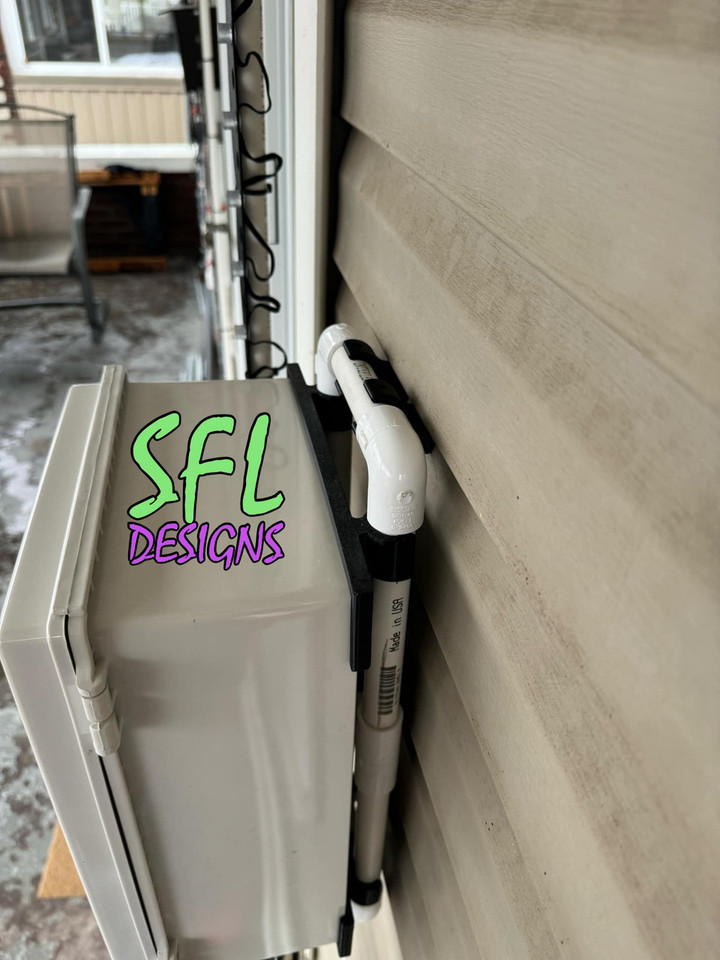 STL File - Budbox NBF-32026 Mount Dual 1" PVC