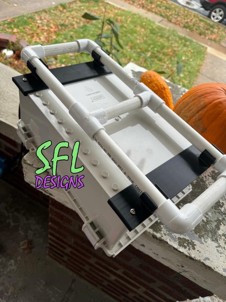 STL File - Budbox NBF-32026 Mount Dual 1" PVC