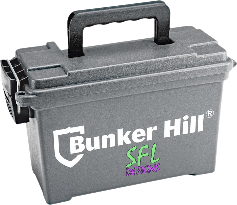 STL File - 0.30 CAL Ammo Can Mount 1/2" PVC