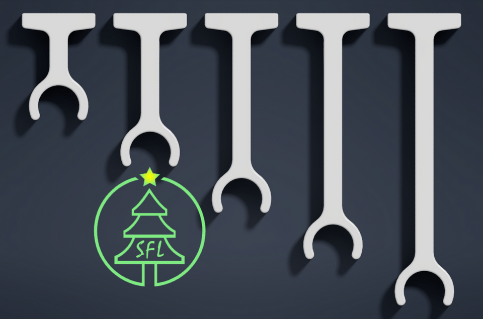 STL File - Standard Wall Mount Clip 20mm PVC