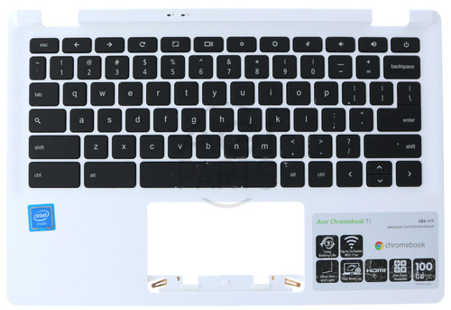 ACER CB3-111 PALMREST WITH KEYBOARD (WHITE)