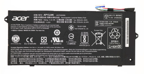 ACER C732 / C732T (TOUCH) / C733 / C733T (TOUCH) / C851 / C851T (TOUCH) *RECERTIFIED* BATTERY 3 CELL