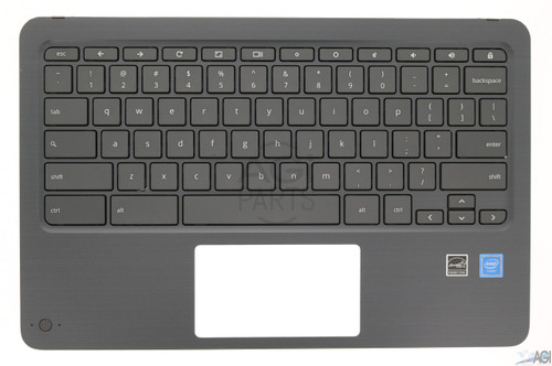 HP X360 11 G2-EE (TOUCH) PALMREST WITH KEYBOARD (WITHOUT WORLD-FACING CAMERA LENS)