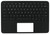 HP FORTIS X360 11 G3 J (TOUCH) PALMREST WITH KEYBOARD (WITHOUT WORLD-FACING CAMERA LENS)