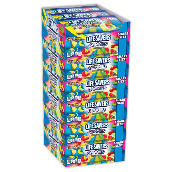 LifeSavers - Gummies Collision Candy - 15/4.2 oz Case Pk 6