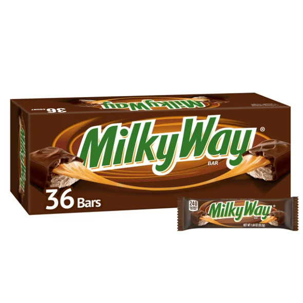 Milky Way - Candy Bars - 36ct Case Pk 10 Milky Way - Candy Bars - 36ct Case Pk 10
