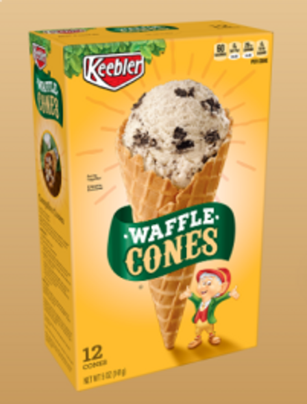 Keebler - Waffle Cones - 12 Ct Case Pack 6 Keebler - Waffle Cones - 12 Ct Case Pack 6