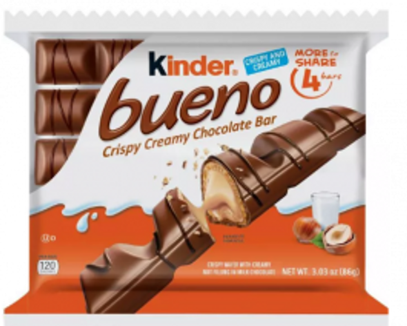 Kinder - Bueno King Size Candy - 8/3.03 oz Kinder - Bueno King Size Candy - 8/3.03 oz