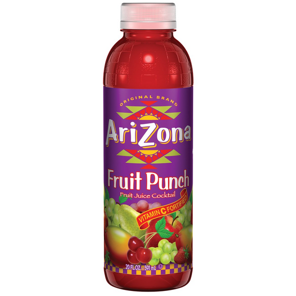 Arizona - Fruit Punch - 24/20 oz plastic bottle