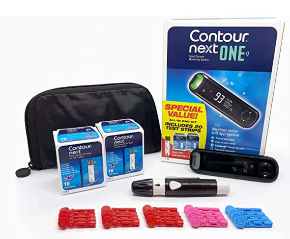 CONTOUR NEXT Diabetic Support Blood Glucose Monitoring System Kit Strips 1ct 1pk *Email us for Pricing Access