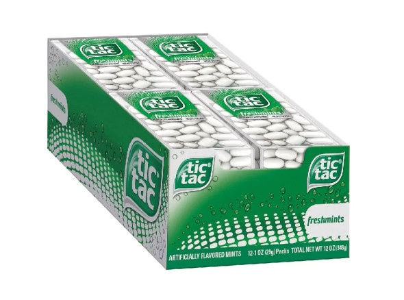 Tic Tac Freshmint, 12 pk./1 oz.