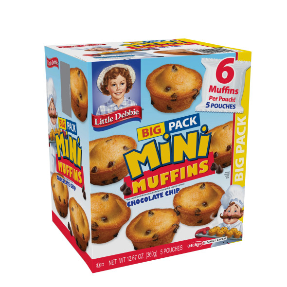 Little Debbie Big Pack Chocolate Chip Mini Muffins, 30 ct.