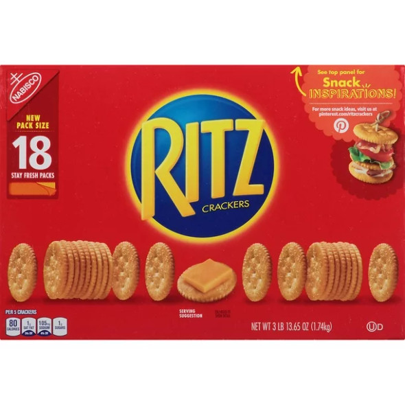 Ritz Original Crackers, 18 pk.