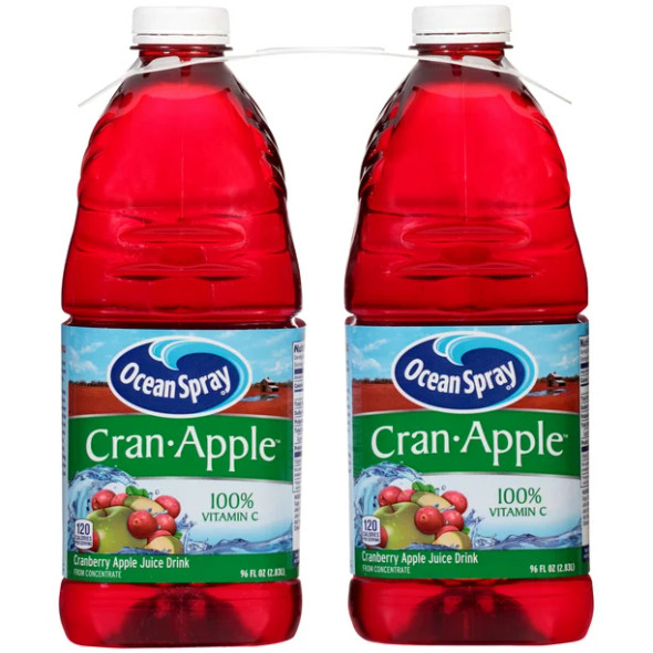Ocean Spray Cran-Apple Juice, 2 pk./96 oz.