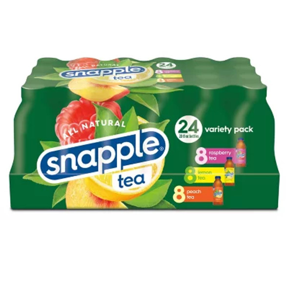 Snapple Ice Tea Variety Pack, 24 pk./20 fl. oz.