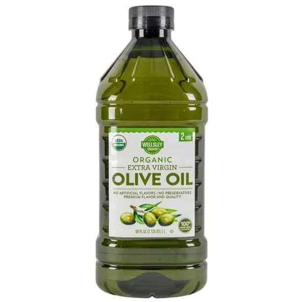 Wellsley Farms Organic Extra Virgin Olive Oil, 2L