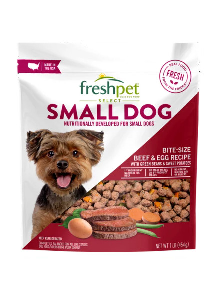 Freshpet Select Beef Roasted Meals for Small Dogs