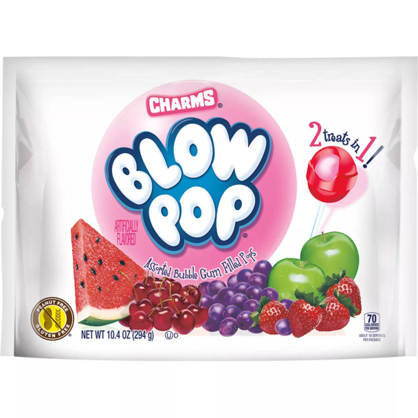 Charms Blow Pop Assorted, 100 ct.