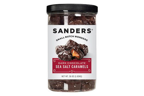 Dark Chocolate Caramel Sea Salt Tub, 28 oz.
