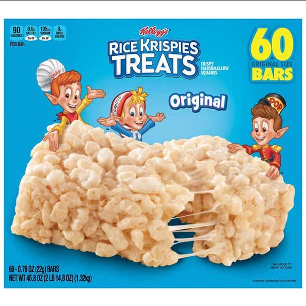 Rice Krispies Treats Original Size Bars, 60 ct.