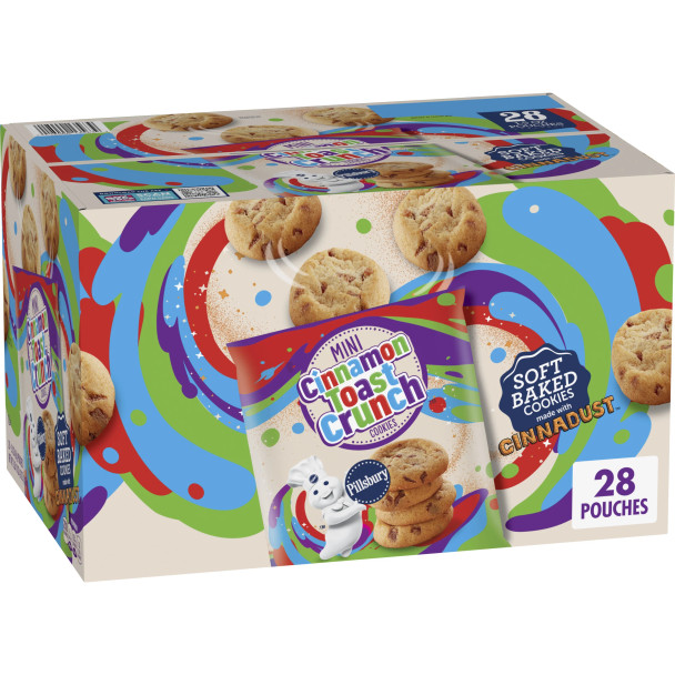 Pillsbury Mini Soft Baked Cookies Cinnamon Toast Crunch, 28 ct.