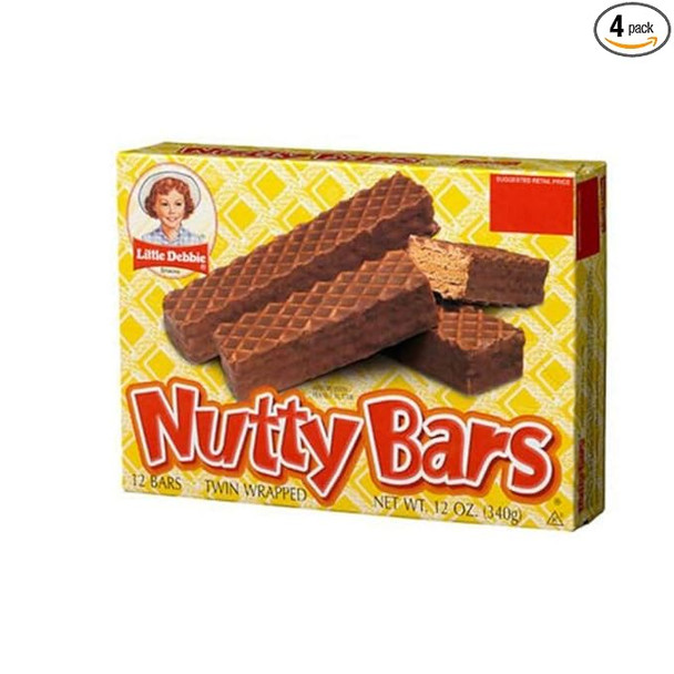 Little Debbie Nutty Bars, 12 pk./2.1 oz.