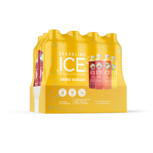Sparkling Ice Patriot Lemonades Variety Pack, 24 pk./17 oz.