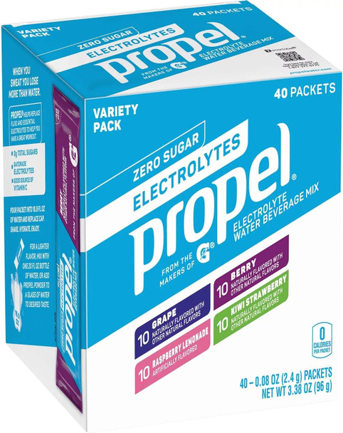 Propel Powder Water Beverage Mix, 36 pk.