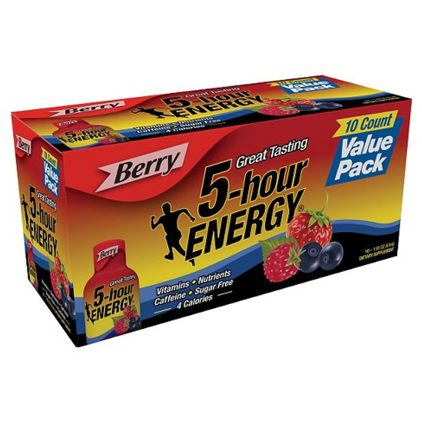 5-Hour Energy Shot Regular Strength - Berry, 24 pk./1.93 oz.
