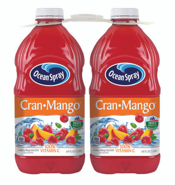 Ocean Spray Cran Mango Juice Drink, 2 pk./96 oz.