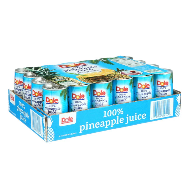 Dole 100% Pineapple Juice, 24 pk./8.4 oz.