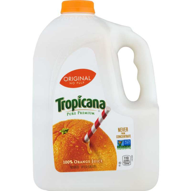 Tropicana Pure Premium Orange Juice, 1 gal.