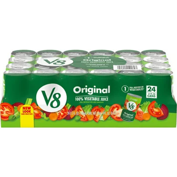 V8 Original 100% Vegetable Juice, 24 pk./5.5 oz.