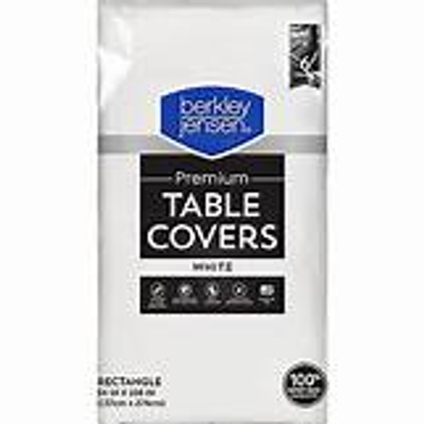 Berkley Jensen White Tablecover, 6 ct.