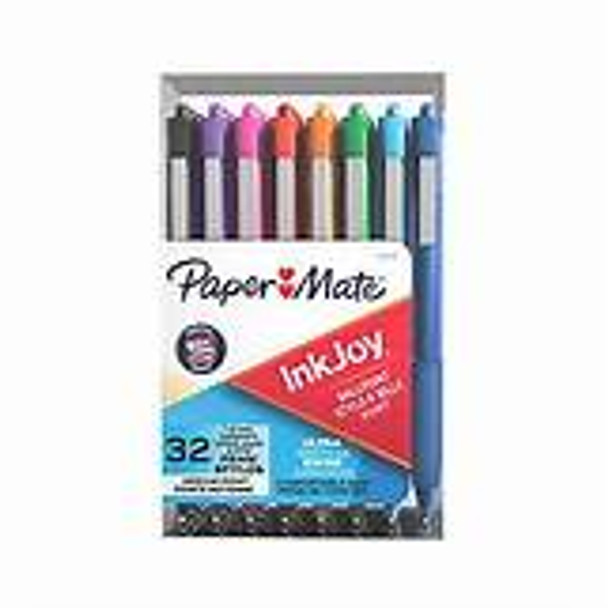 Paper Mate Ballpoint 300RT Pens, 32 ct. - Assorted Colors