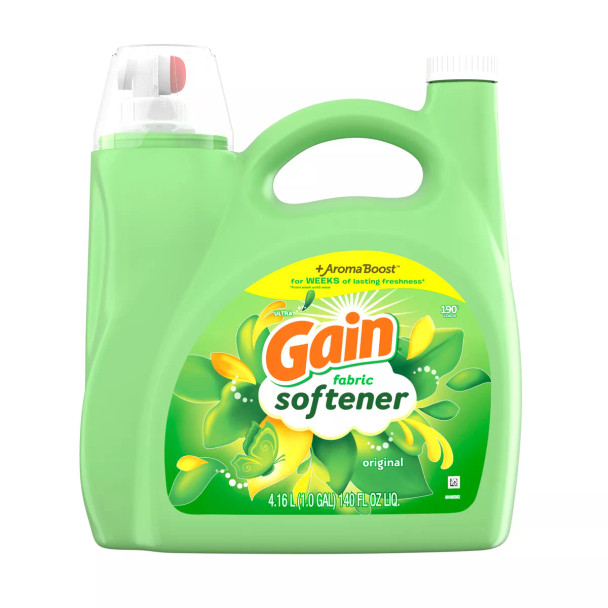 Gain Original Ultra Concentrated Liquid Fabric Softener, 165 fl. oz.