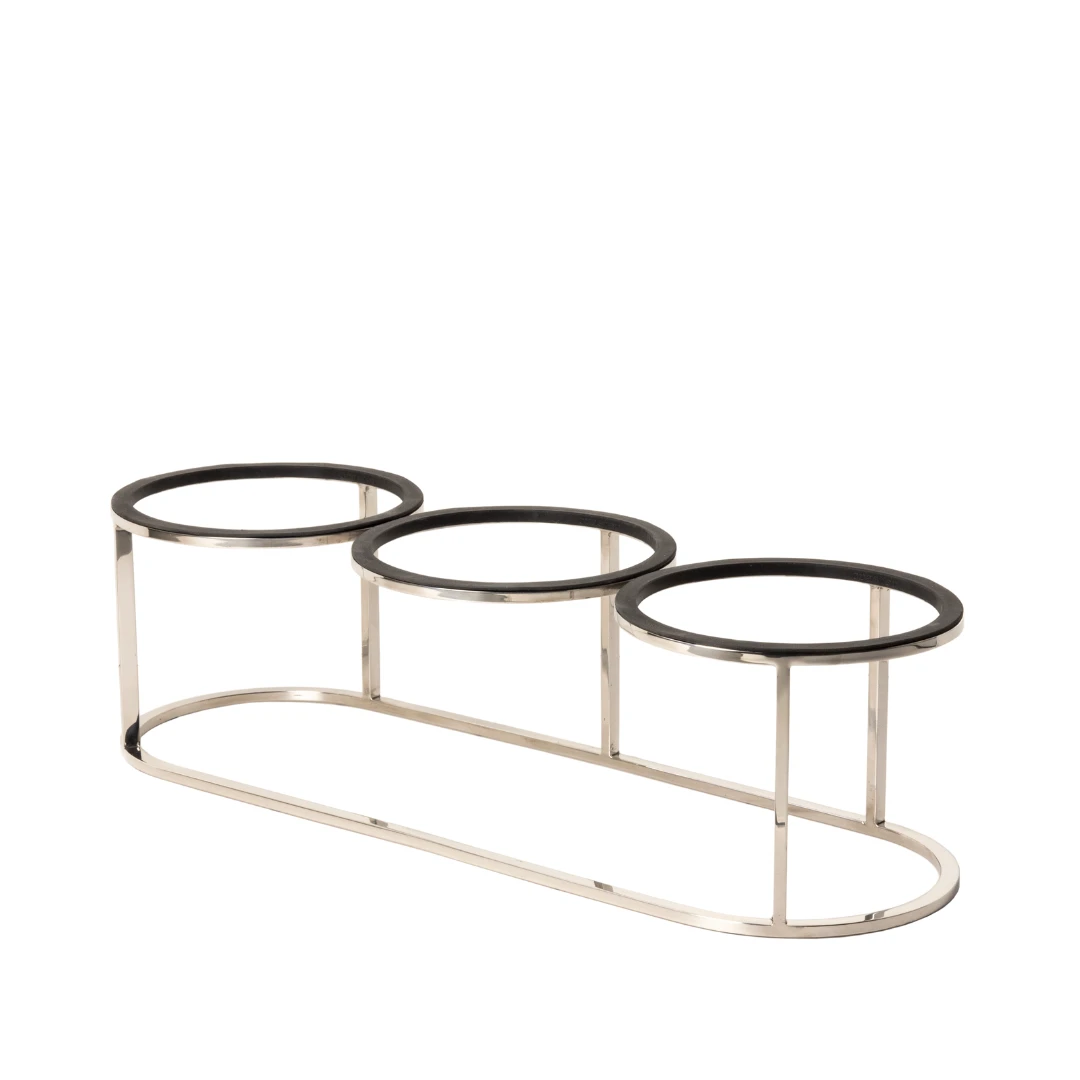 Tilt | Stainless Steel Triple Frame | Craster