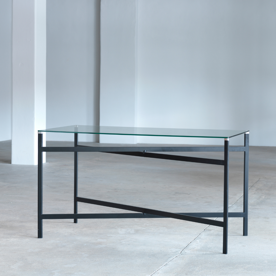 Link | Rectangle Grey GlassTable Top | Craster